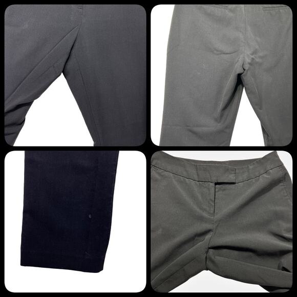 Covington Essentials Ladies Career Slacks Dress Pants 10S Black - Picture 6 of 13